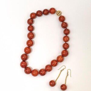 Necklace and Earrings